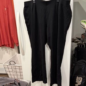 Ava & Viv Women’s High Rise Black Ponte Dress Pants 2X NWT